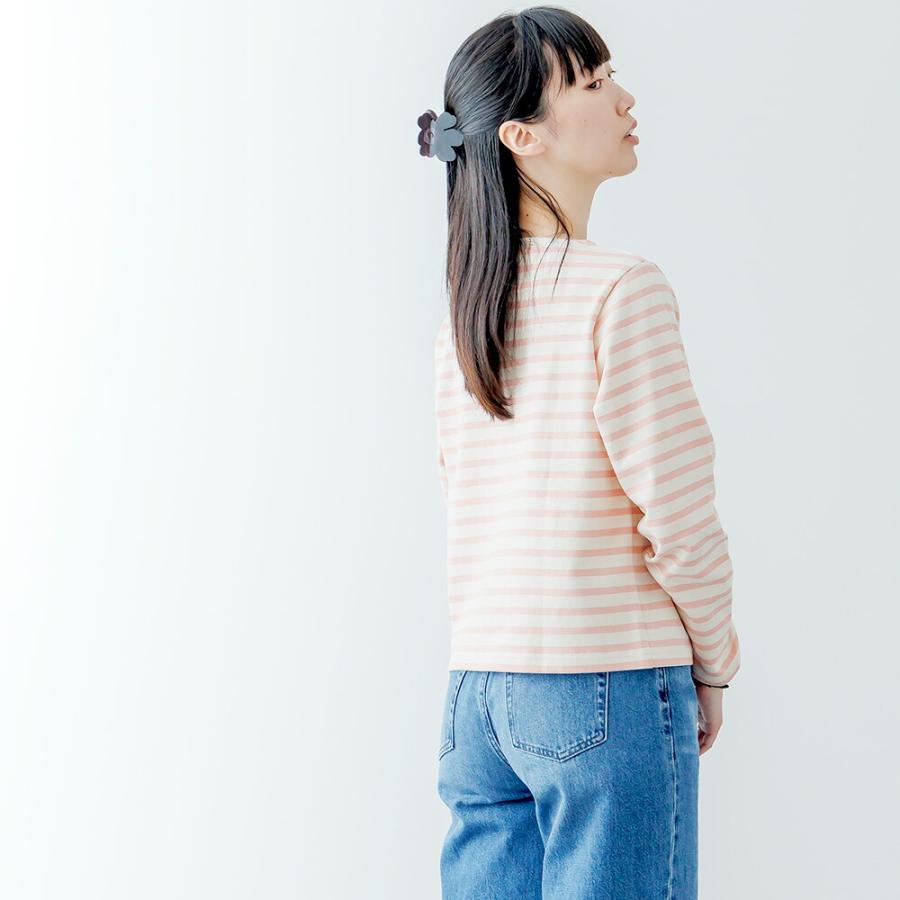 ORCIVAL（オーシバル） カットソー レディース 長袖 ボーダー コットン