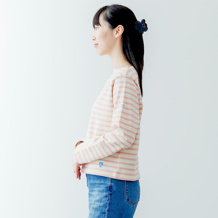 ORCIVAL（オーシバル） カットソー レディース 長袖 ボーダー コットン
