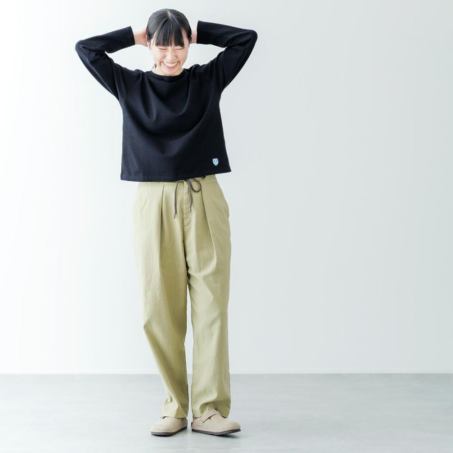 ORCIVAL（オーシバル） カットソー レディース 長袖 ボーダー コットン
