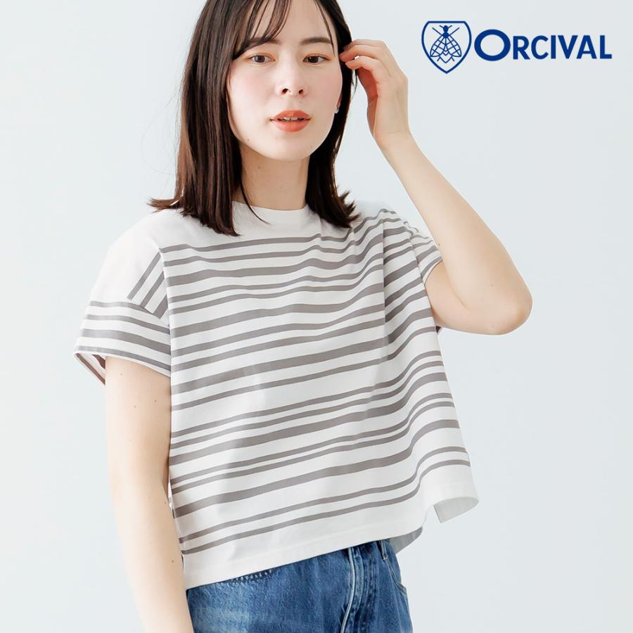 ORR 半袖カットソー ORCIVAL（オーシバル） ORCIVAL 40/2 JERSEY 半袖ワイドカットソー #OR