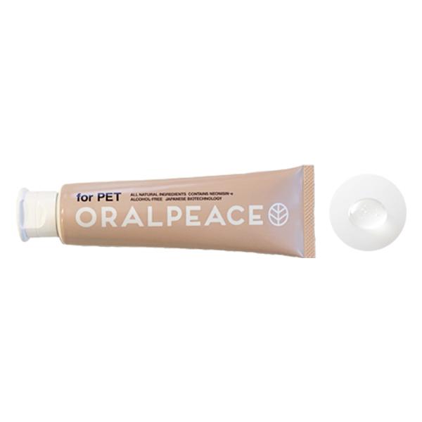 オーラルピース for PET 歯磨き&口腔ケアジェル 80g ORALPEACE ペット