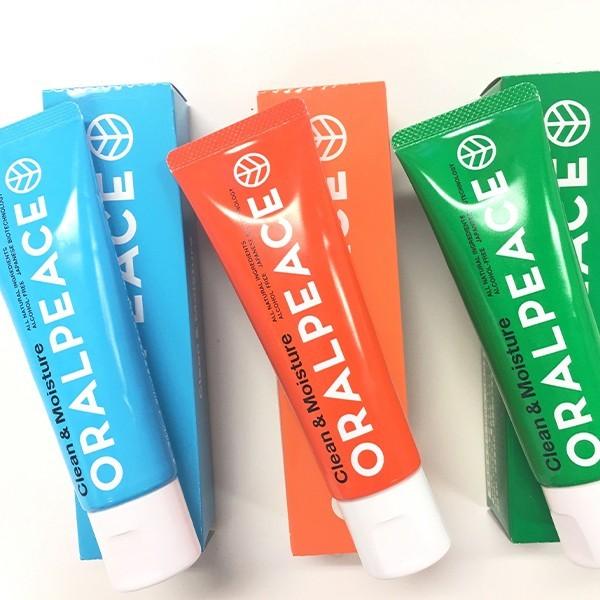 4個セット オーラルピース クリーン&モイスチュア 歯磨き&口腔