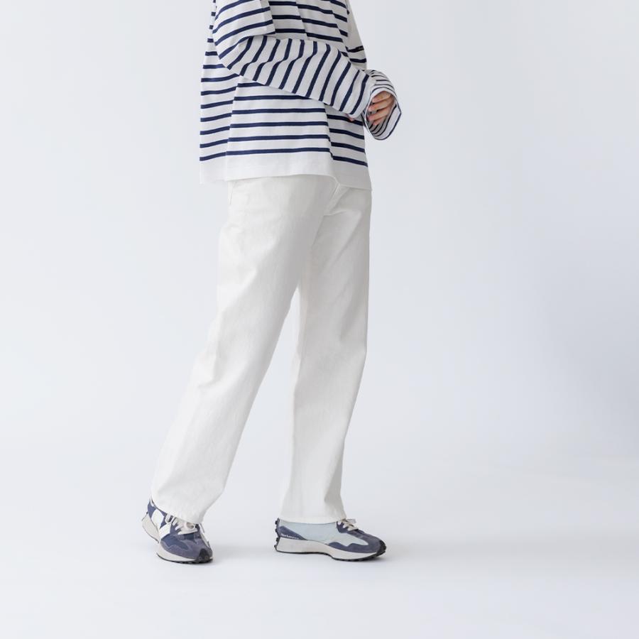 orSlow ハイウエストデニムパンツ ホワイト 00-1040