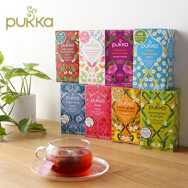 最新のデザイン Pukka パッカハーブス 有機ハーブティー パッカ オーガニック 有機 紅茶