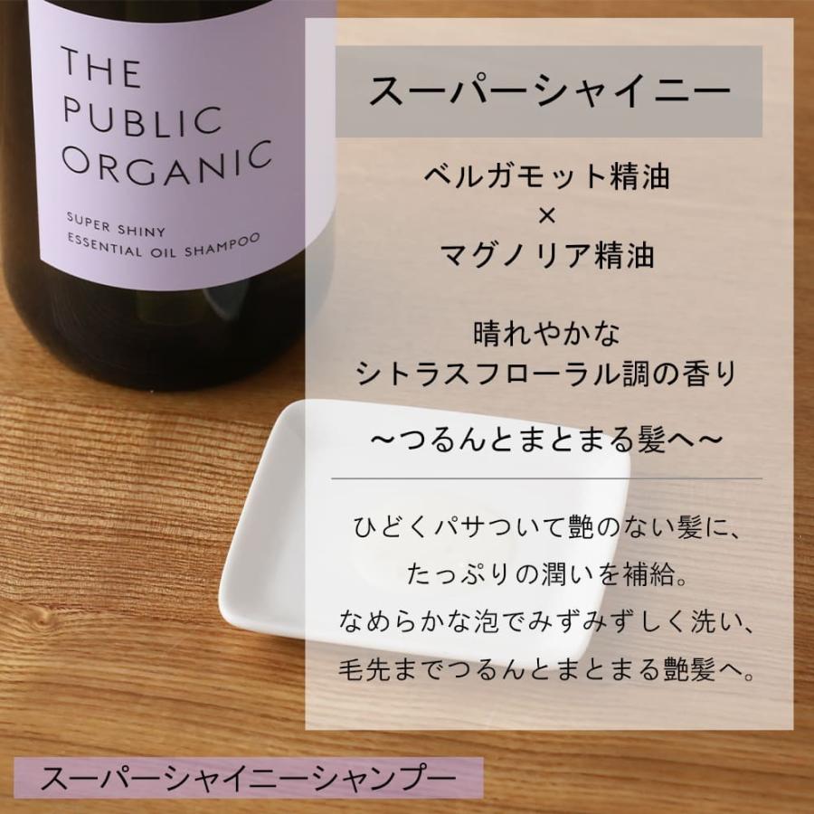 THE PUBLIC ORGANIC シャンプー&トリートメント2セット THE PUBLIC