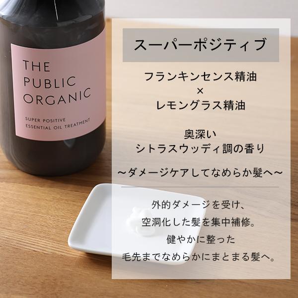 ザ・パブリックオーガニック THE PUBLIC ORGANIC スーパートリートメント 480ml スーパーバウンシー スーパーポジティブ スーパーシャイニー トリートメント｜santelabo｜08