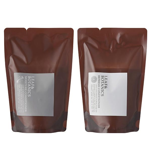 LEAF&BOTANICS 松山油脂 コンディショナー 詰め替え 370ml