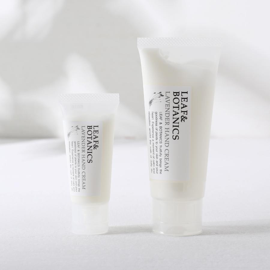 LEAF&BOTANICS 松山油脂 ハンドクリーム グレープフルーツ ラベンダー
