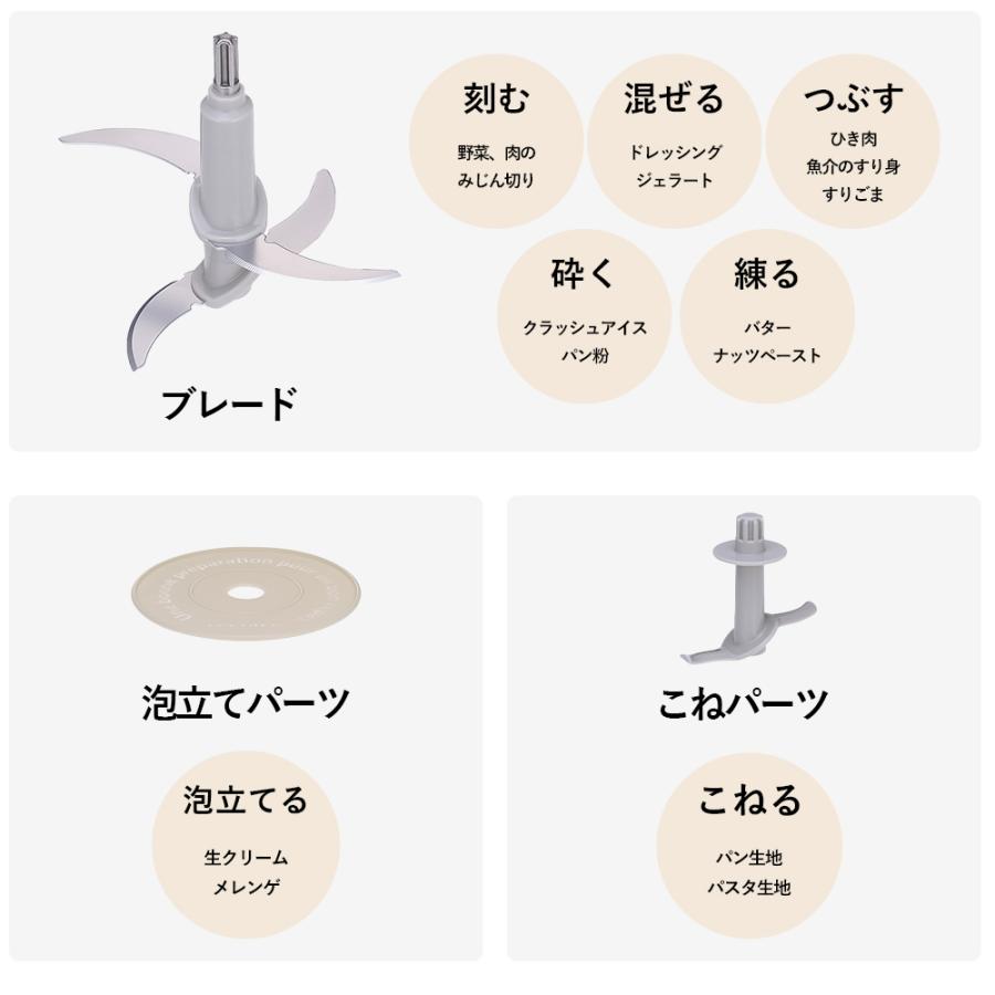 recolte（レコルト） フードプロセッサー コンボ RCP-6 W recolte