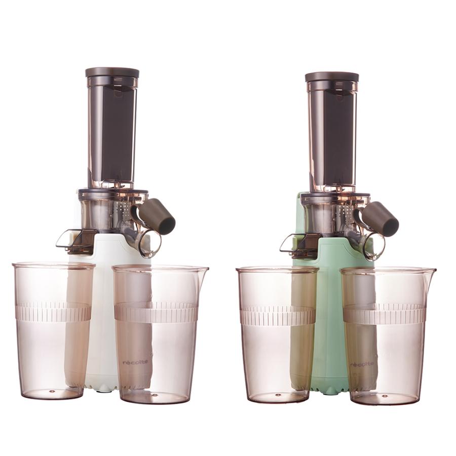 レコルト Coldpress Juicer Mini コールドプレスジューサー ミニ RCJ-1 recolte スロージューサー コールドプレス 無水ジュース ラッピング不可｜santelabo｜11