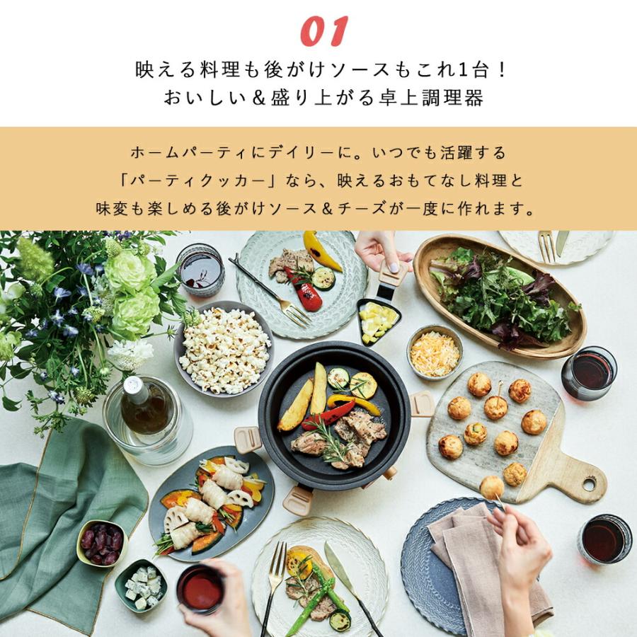 recolte（レコルト） パーティークッカー RRF-3 R グリル プレート