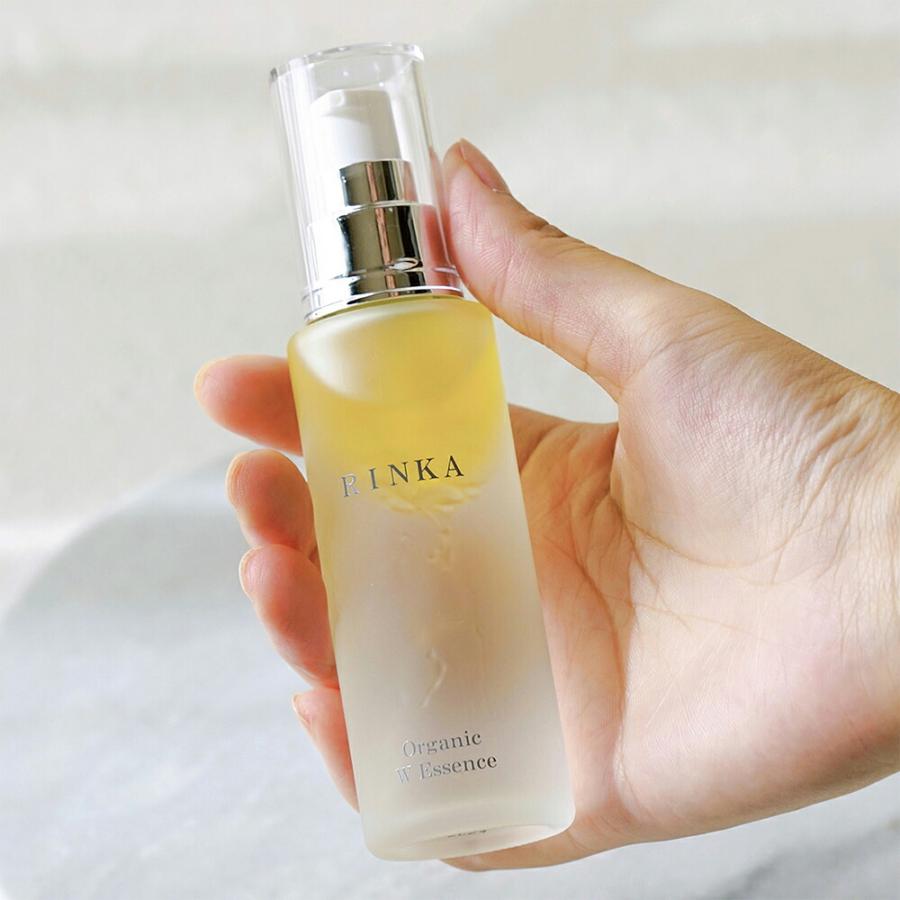 カーナカリス　リヴァイブエッセンス「美容液」 30ml×2本セット リンカ オーガニック ダブルエッセンス 60ml ハマナス ユズ 二層式美容