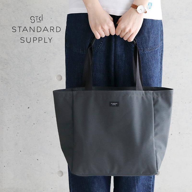 特典付き スタンダードサプライ STANDARD SUPPLYトートバッグ SIMPLICITY PLUS B TOTE M スタンダードサプライ ナイロン コットン 日本製 定番 シンプル｜santelabo