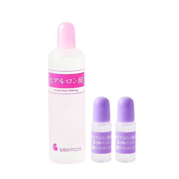 太陽のアロエ社 5本セット ヒアルロン酸 原液 80ml 10ml×10本付き 無