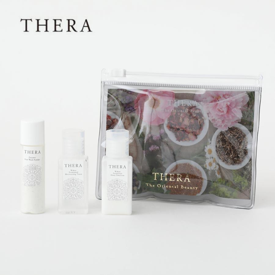 THERA テラ 酵 和漢発酵スキンケアクリア肌セット 酵素のあらい粉 あお