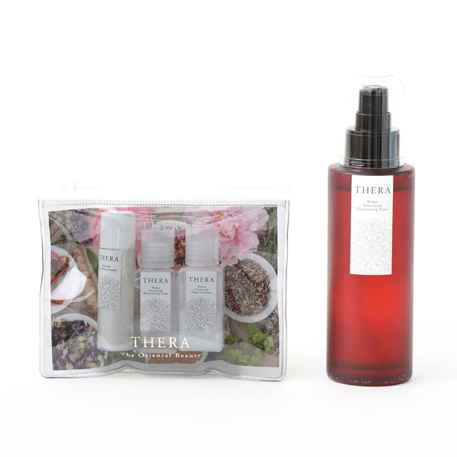 THERA テラ 酵 和漢発酵スキンケアクリア肌セット 酵素のあらい粉 あお