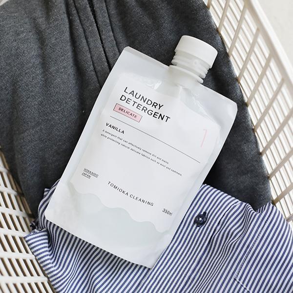 とみおかクリーニング Delicate おしゃれ着用洗剤 350ml バニラの香り 洗濯洗剤 弱酸性 ニット カシミヤ シルク レーヨン セーター レース オシャレ着 サンテラボ 通販 Paypayモール