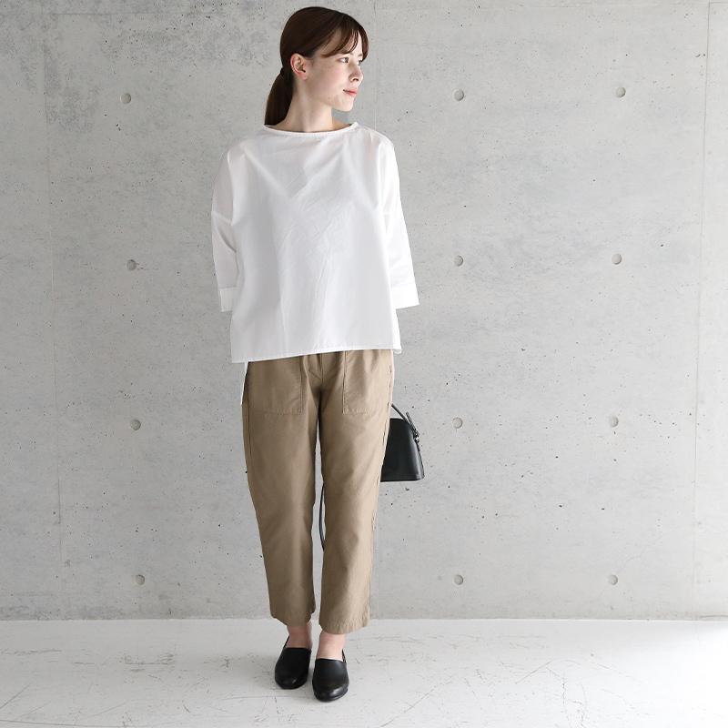 レディース バックサテン ファティーグパンツ トラバイユマニュアル
