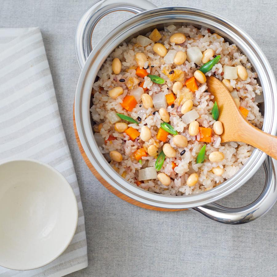 Vita Craft（ビタクラフト） レシピ付き 10年保証付き ごはん鍋 全面5