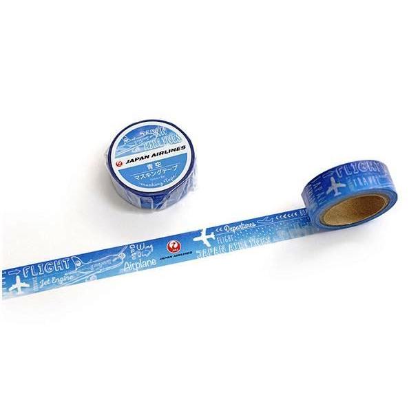 JAL マスキングテープ 青空 : サンテグジュペリ ヤフーショップ - 通販