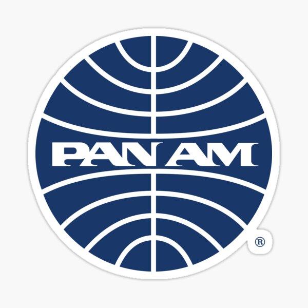 レトロステッカー Pan Am Mid 1950s Globe Inverted : サンテグジュペリ ヤフーショップ - 通販 ...