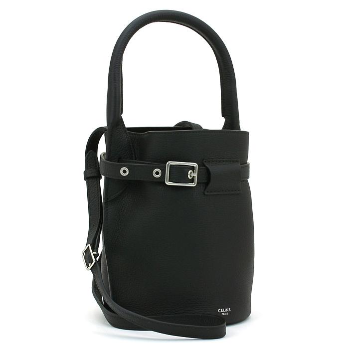 セリーヌ CELINE バッグ ハンドバッグ(ショルダー付) ビッグバッグ 売り出し正本 セリーヌ ビッグバッグ バケットナノ 黒 ハンドバッグ