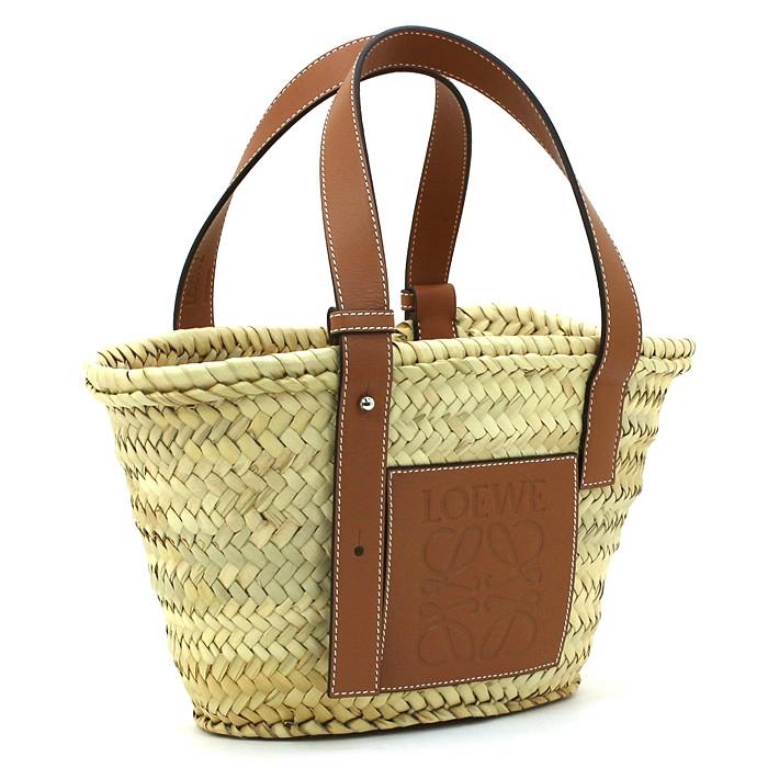 ロエベ Loewe バスケット スモールバッグ Basket Small かごバッグ Bag 327 02 Loewe 02 S93 かご