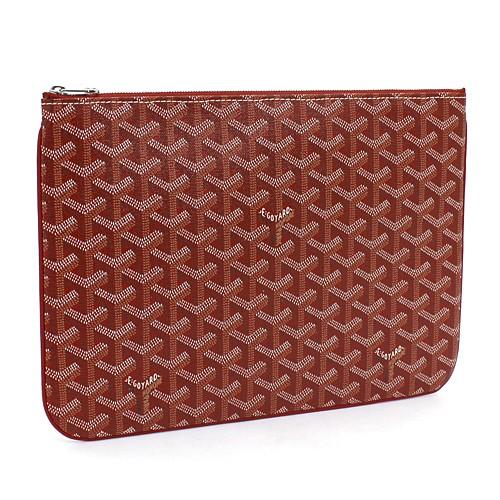 ゴヤール GOYARD セナMM POCHETTE SENAT MM クラッチバッグ ルージュ