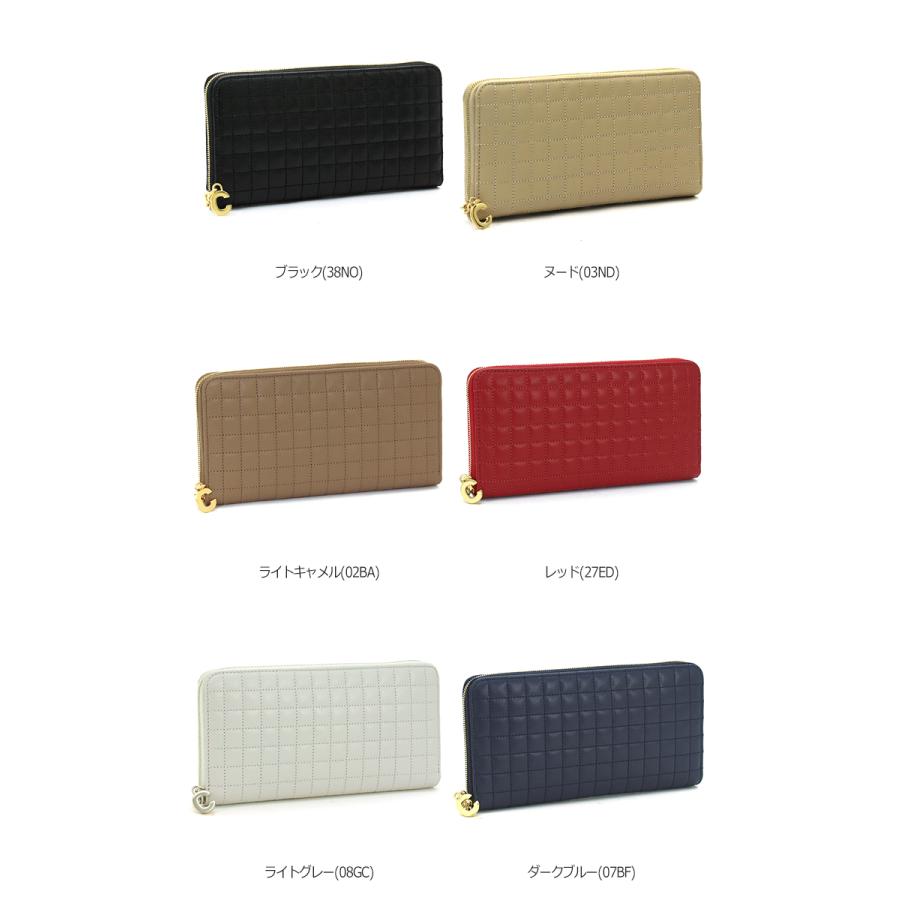 最前線の 送料無料 未使用品 CELINE ラージジップウォレット グレー