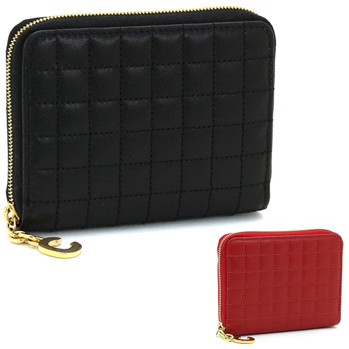 セリーヌ 小銭入れ コインケース ジップドウォレット 財布 ブラック-