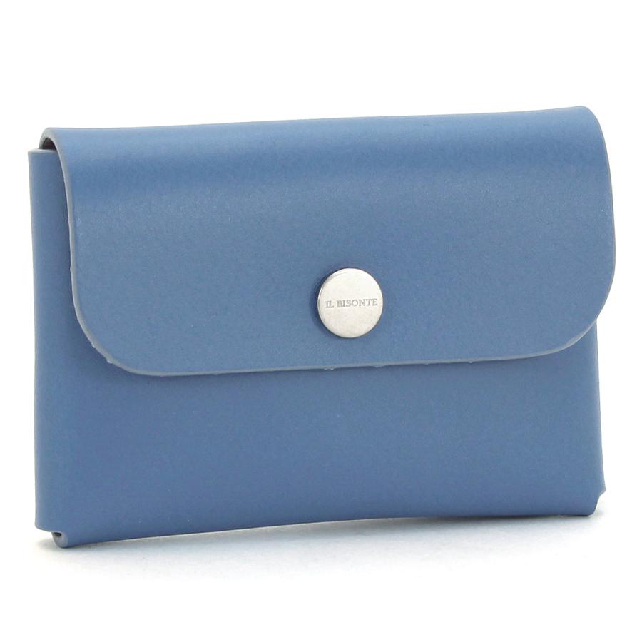 高能率な-イルビゾンテ IL BISONTE カードケース 名刺入れ 小銭•入れ