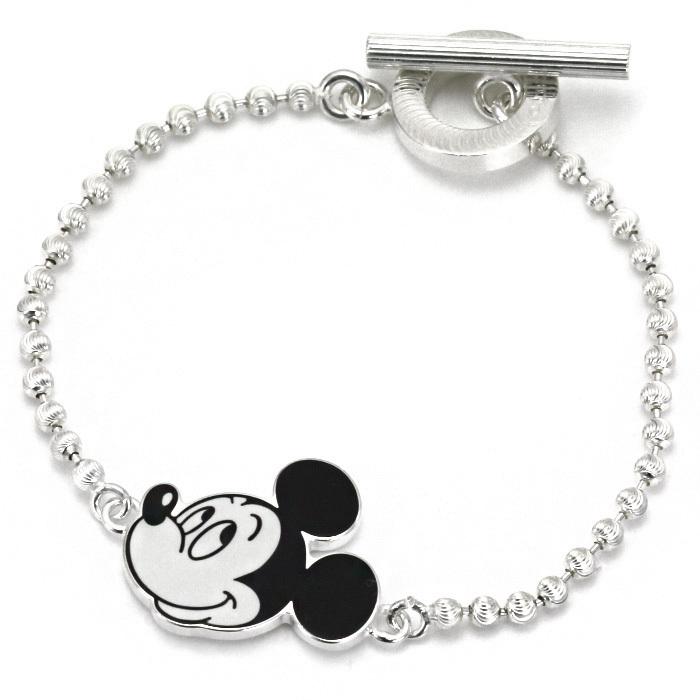 グッチ GUCCI ブレスレット ディズニーコラボレーションミッキーマウス 609588 J89L0 シルバー925 おしゃれ シンプル レディース  アクセサリー プレゼント :18-609588-j89l0-8176:サントノーレ Yahoo!店 - 通販 - Yahoo!ショッピング