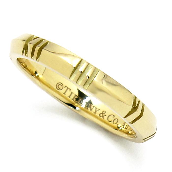 ティファニー Tiffany アトラス Xクローズド ナローリング 指輪 K18イエローゴールド 18 Item サントノーレ Yahoo 店 通販 Yahoo ショッピング