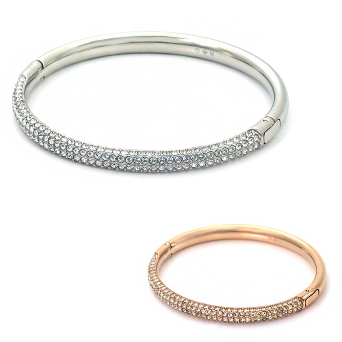 スワロフスキー SWAROVSKI ブレスレット バングル 16cm 17cm ストーン