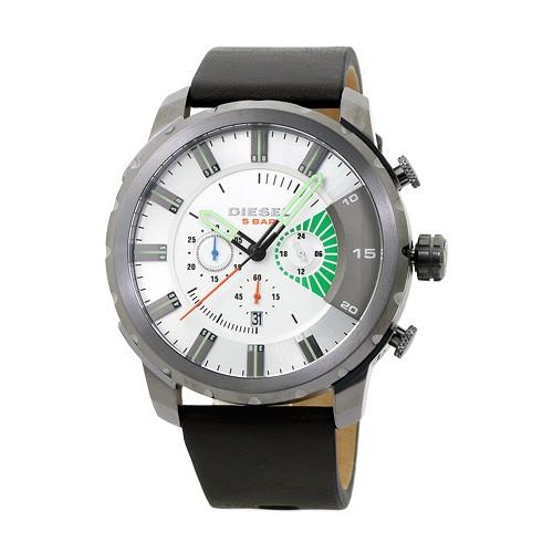 ディーゼル DIESEL ストロングホールド クロノグラフ STRONGHOLD メンズ 時計 ウォッチ DZ4410 シルバー文字盤