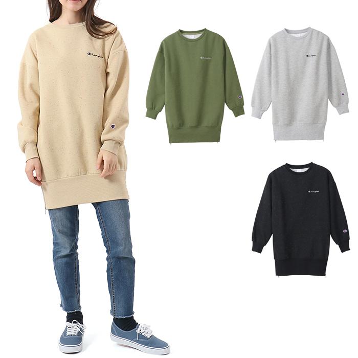海外受注発注品 チャンピオン Champion ネップチュニックスウェットシャツ トレーナー Cw S0 レディース 国内正規品 オンラインストア 安い Www Superavila Com
