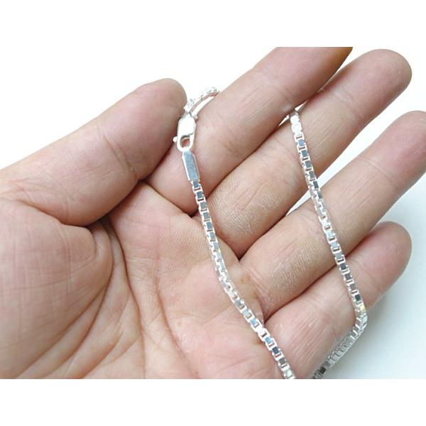 アンクレット メンズ シルバー925 ベネチアンチェーン2.5mm アンクレット メンズ シルバー925 ベネチアンチェーン2.5mm