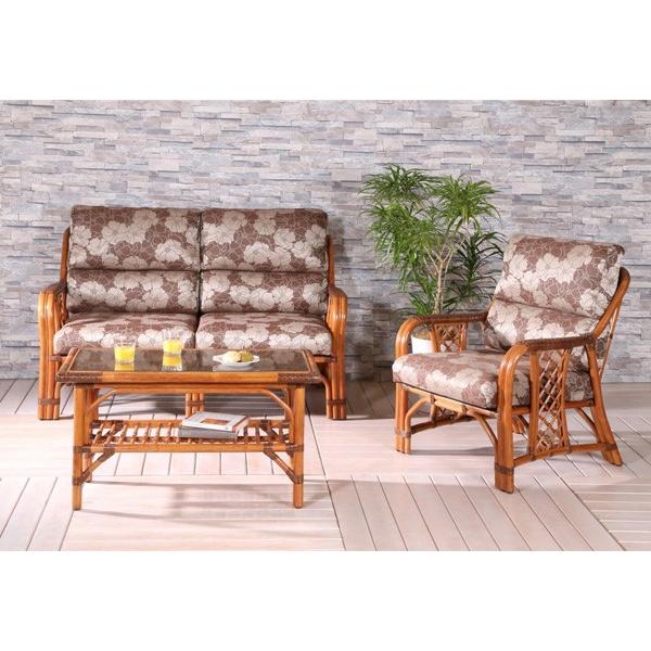 籐ラタンソファアンティーク