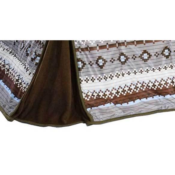 ダイニングこたつ布団　長方形135&times;90コタツ用　ノルディック柄 アリエ135　ハイタイプ高脚用薄掛け布団