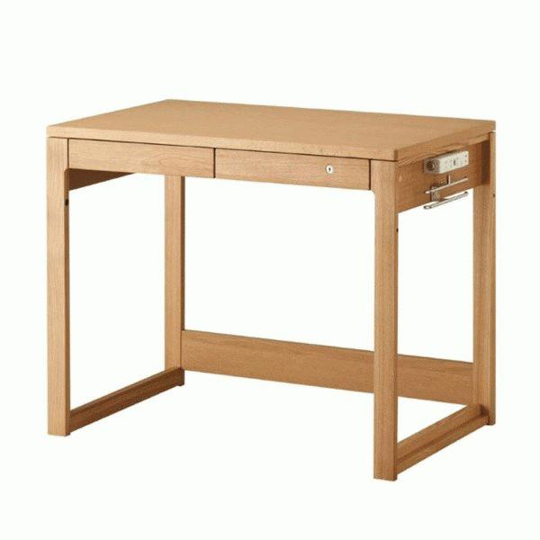 コイズミ学習机 デスク BEENO ビーノ NS色 90センチ幅 シンプルデスク 小泉 天然木 組み合わせ可能デスク
