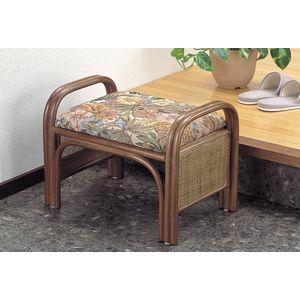 籐椅子 ラタンチェア スツール ちょこっと座椅子ハイタイプ : さぬきや