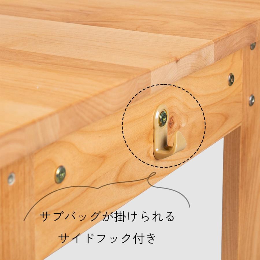 学習机 デスク 100センチ幅 シンプルデスク 天然木 組み合わせ可能デスク_8