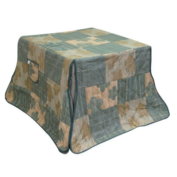 ハイタイプこたつ布団/ダイニングコタツふとん 正方形90センチ角こたつ