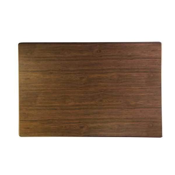 こたつ板 コタツ天板 150×90センチ長方形 片面仕様 国産品（日本製）天然杢ウォールナット突板
