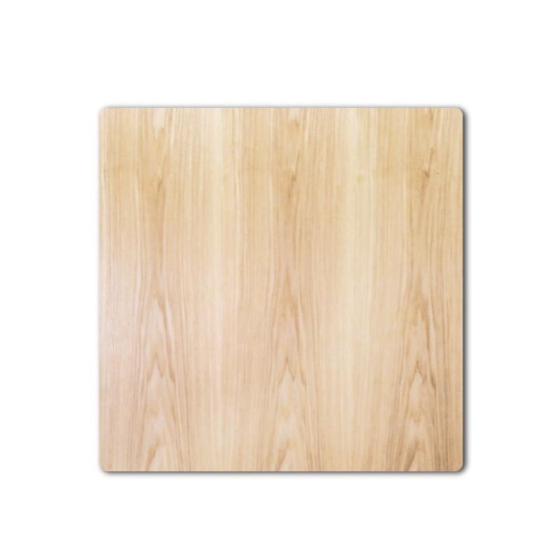 こたつ板 コタツ天板 90×90センチ正方形  国産品（日本製）片面仕様 天然杢タモ突板｜sanukiya