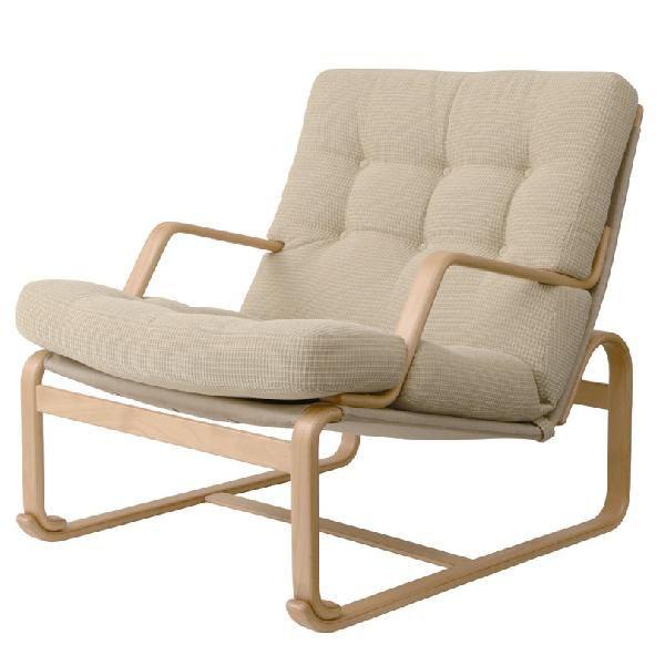 安楽椅子 ブルーノ・マットソン 天童木工 MA-0551WB-ST 畳の上でもくつろげます｜sanukiya