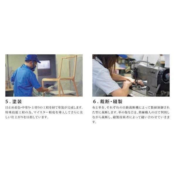 ハイバックチェア　布張りリクライニングチェアー　日本製 ダークブラウン色