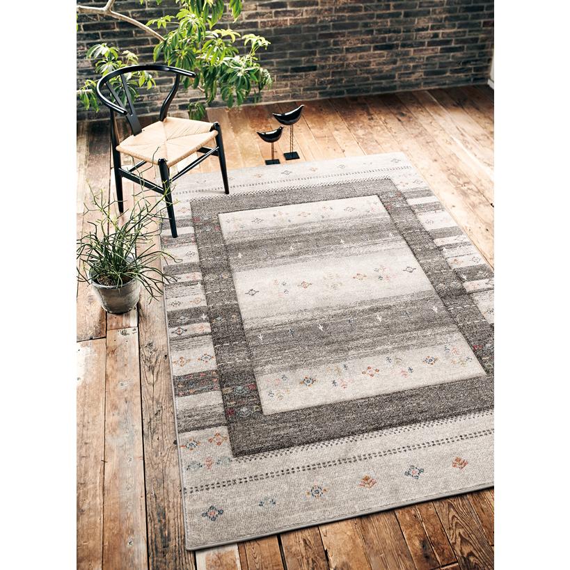 ラグ カーペット 絨毯 240×240cm グレー色 正方形 ウィルトン織 ラグ カーペット 絨毯 240×240cm グレー色 正方形 ウィルトン織