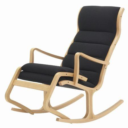 天童木工 ロッキングチェアー オットマン（脚置き）付 国産品 5色対応