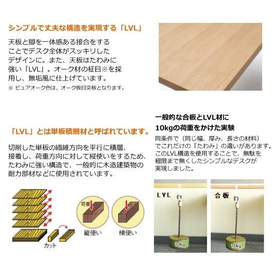 搬入設置 木製コンパクトリビングデスク ボナ シェルタ BUONA SCELTA カリモクデスク 100幅 ４色対応_3